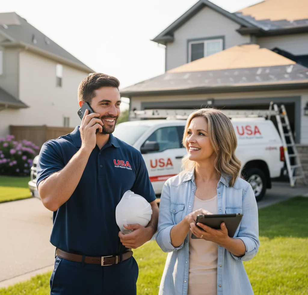 USA Roof Repair Experts customer support in Bumpass